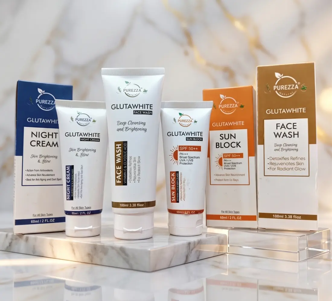 gluta white essentials brightening kit