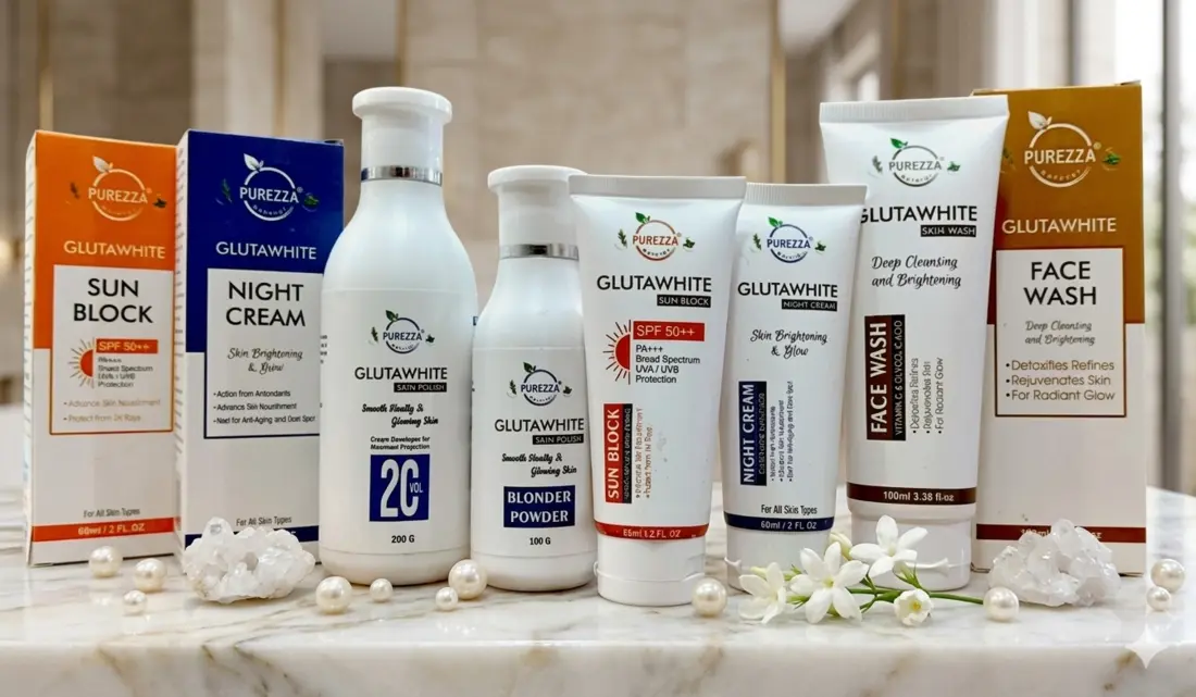 glutawhite whitening & sun protection skin polish