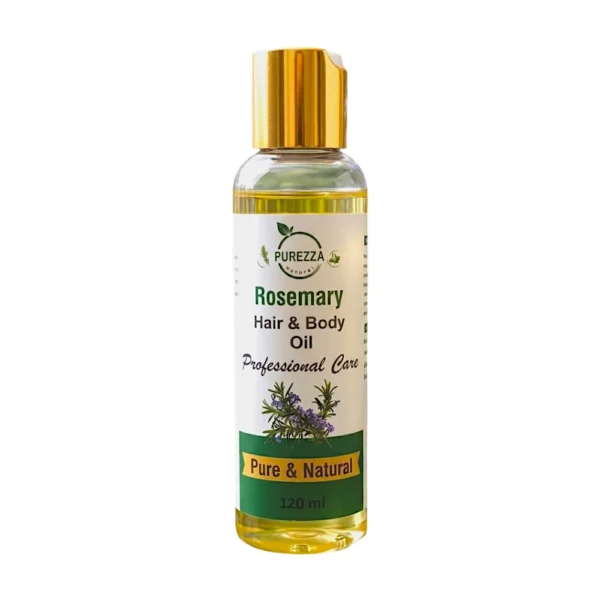 Purezza Natural Rosemary Oil for Scalp Health and Dandruff
