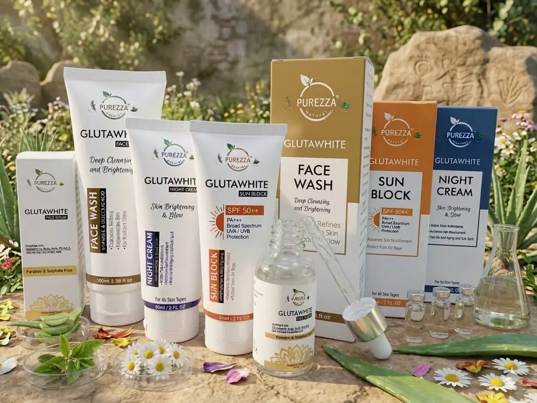 Gluta White serum kit