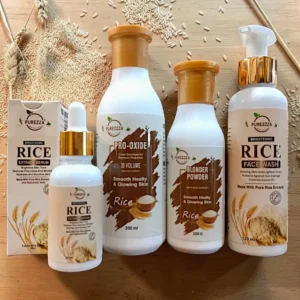 Rice brightening facial kit